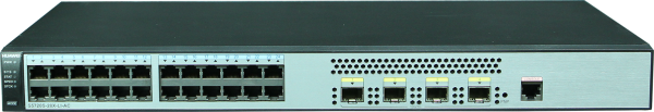 Коммутатор Huawei S5720S-28X-LI-AC (24 Ethernet 10/100/1000 ports, 4x10 Gig SFP+, AC power support)