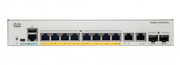 Коммутатор Cisco C1000-8T-2G-L