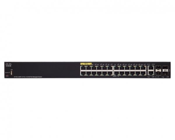 Коммутатор Cisco SF350-24MP-K9-EU