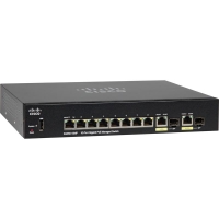 Коммутатор Cisco SG350-10MP-K9-EU 