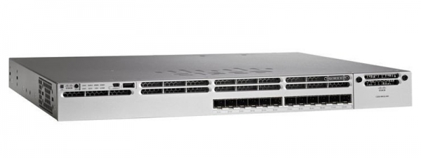 Коммутатор Cisco WS-C3850-12S-E (12 портов)