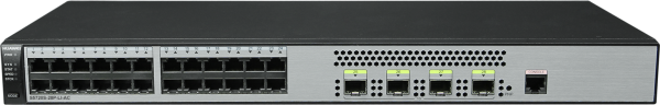 Коммутатор Huawei S5720S-28P-LI-AC (24 Ethernet 10/100/1000 ports,4 Gig SFP,AC power support)