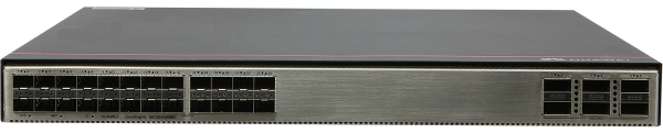 Коммутатор Huawei S6730-H24X6C (24x10GE SFP+ ports, 6x40GE/100GE QSFP28 ports, with license, without power module)